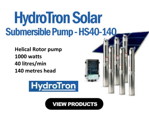 HydroTron HS40-140 Submersible Solar Pump