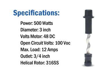 HydroTron HS20-100 Solar Systems Specifications