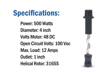 HydroTron HS40-70 Solar Systems Specifications