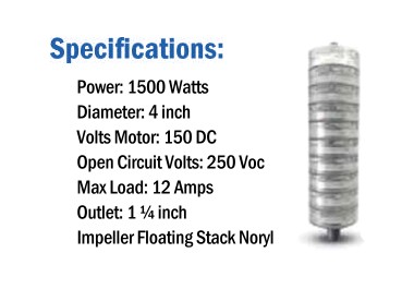 HydroTron HSC80-130 Solar Systems Specifications